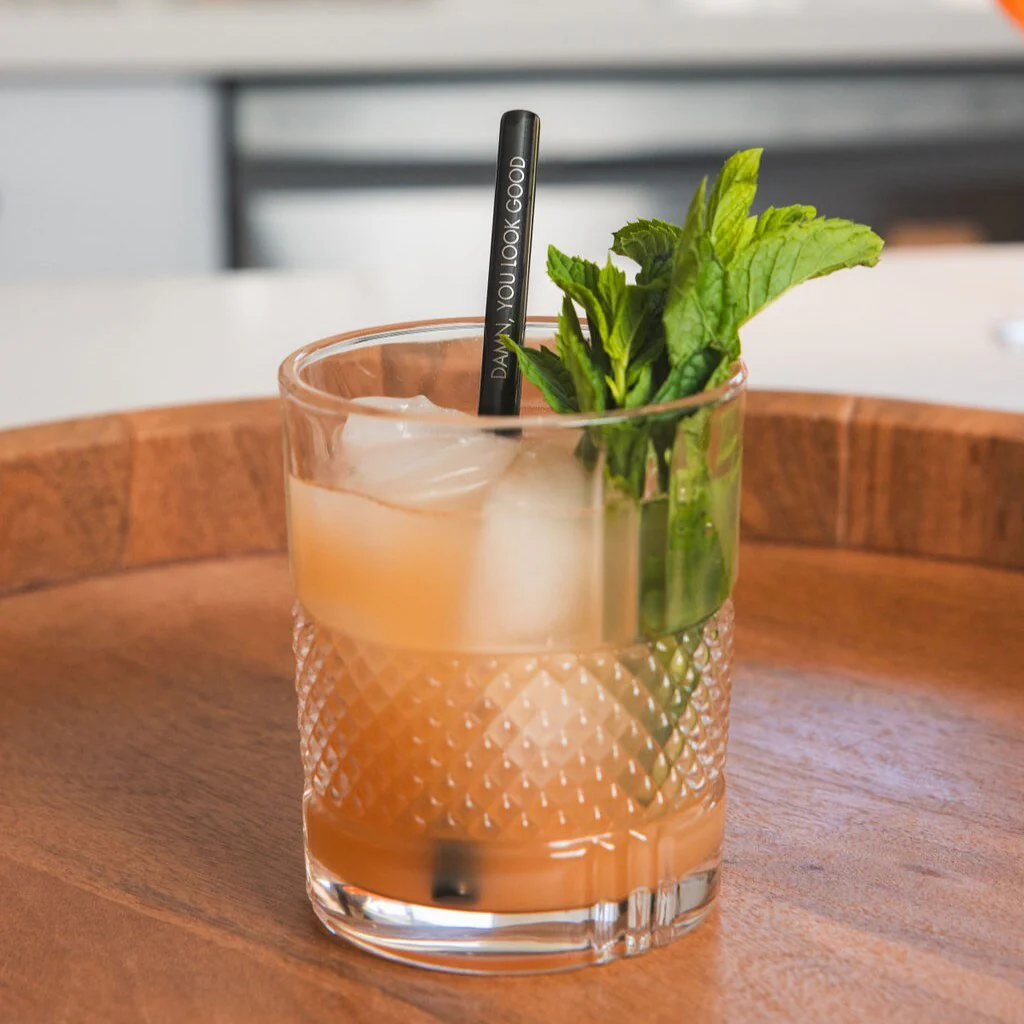 Engraved Metal Cocktail Straws - 4 - Image 3