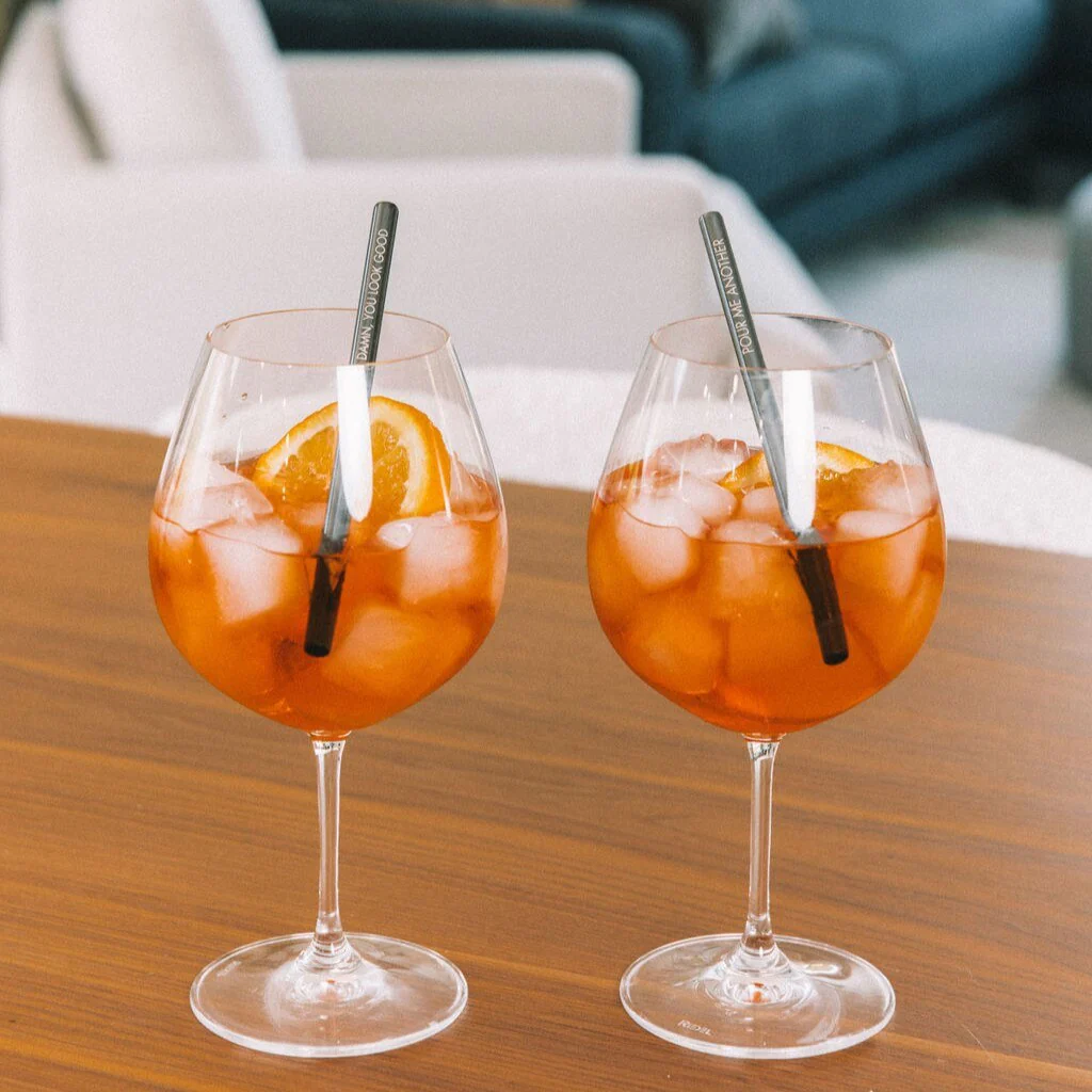 Engraved Metal Cocktail Straws - 4 - Image 9